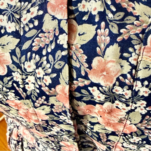 Vintage Floral Dress and Lace Collar Size 8 Petite Cottagecore, Farmhouse - Picture 10 of 12